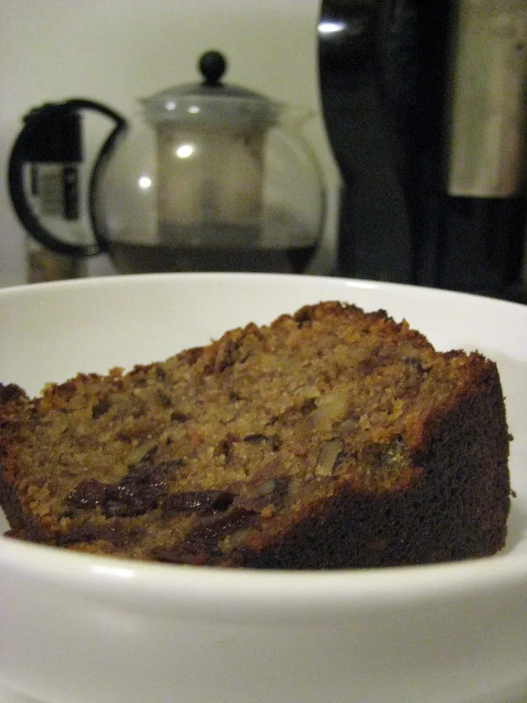 Pan de plátano y nuez